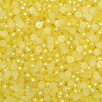 Meia Pérola 6mm 40 Amarelo - 250g