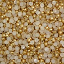 Meia Pérola 6mm 50 Dourado - 250g Meia Pérola 6mm 50 Dourado - 250g