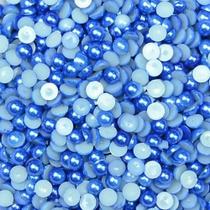 Meia Pérola 6mm Azul Clássico - 250g