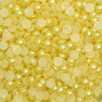 Meia Pérola 8mm 40 Amarelo - 250g