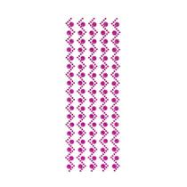 Meia pérola adesiva mixer florzinha c/ 10 cartelas - cor pink MM Biju - MM Biju Aviamentos