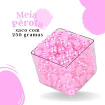 Meia Pérola Rosa Claro - 06 Mm Pacote Com 250 Gramas - Nybc