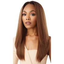 Meia peruca Outre Quick Weave sintética Neesha H302 Marrom-mel Meia peruca Outre Quick Weave sintética Neesha H302 Marrom-mel
