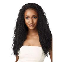 Meia peruca Outre Quick Weave Wet & Wavy BEACH CURL 24 1 Jet Black Meia peruca Outre Quick Weave Wet & Wavy BEACH CURL 24 1 Jet Black
