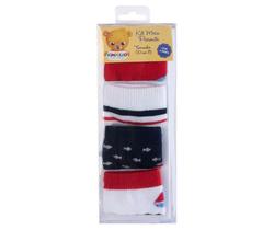 Meia Pimpolho 0a15 kit com 4 pares 8287