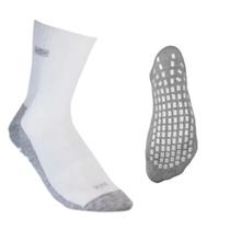 Meia PowerSox Cano Alto Futebol Multi Esportes Antiderrapante DE172B