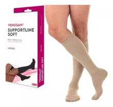Meia Prevenção Supportline Soft Viagem 3/4 18-22 - Venosan Tamanho:MCor:Preto Meia Prevenção Supportline Soft Viagem 3/4 18-22 - Venosan Tamanho:MCor:Preto