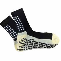 Meia Prosocks de Futebol Grip Masculina GRIP3744PRET Preto/Amarelo