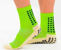 Meia Prosocks Grip - Verde Fluorescente