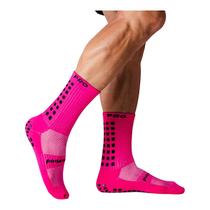 Meia ProSocks GripDrafit Antiderrapante Profissional Cano Médio Adulto