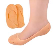 Meia Protetor Sapatilha Hidratante de Silicone Gel Para Tratar Pés Rachados Ressecados Cicatrizante Meia Protetor Sapatilha Hidratante de Silicone Gel Para Tratar Pés Rachados Ressecados Cicatrizante