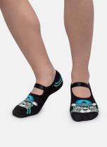 Meia Puket Com sola emborrachada antiderrapante infatil menino Tam. 26/29