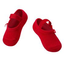 Meia Puket Recém Nascido RN Boneca Rosa Vermelho Meia Puket Recém Nascido RN Boneca Rosa Vermelho