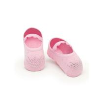 Meia Puket Sapatilha rn de Algodão Feminino Rosa Bala 0 a 4M Meia Puket Sapatilha rn de Algodão Feminino Rosa Bala 0 a 4M