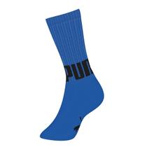Meia Puma Esportiva Cano Longo Azul - 39 a 43