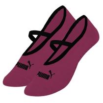 Meia Puma Sapatilha Pilates Antiderrapante Feminina - Vermelho 34-39 Meia Puma Sapatilha Pilates Antiderrapante Feminina - Vermelho 34-39