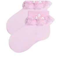 Meia renda batizado aniversário bebê recém nascido Brando Meia renda batizado aniversário bebê recém nascido Brando