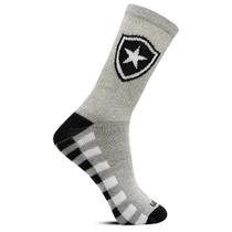 Meia Rikam Botafogo Cano Médio Esportiva Adulto 09 - Cinza
