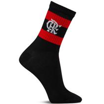 Meia Rikam Masculina Flamengo Algodão Cano Médio Confortável 47200