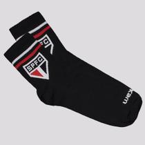 Meia São Paulo Cano Médio Escudo - Rikam Meia São Paulo Cano Médio Escudo - Rikam