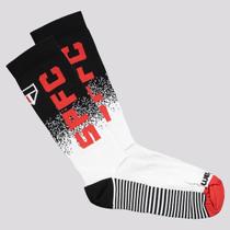 Meia São Paulo SPFC Performance Preta e Branca