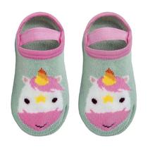Meia Sapatilha Antiderrapante Bebê e Infantil Com Elástico Menino Menina Buba Meia Sapatilha Antiderrapante Bebê e Infantil Com Elástico Menino Menina Buba