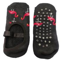 Meia Sapatilha Antiderrapante Feminina com Estampas confortável
