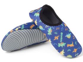 Meia Sapatilha antiderrapante infantil proteção calce fácil Meia Sapatilha antiderrapante infantil proteção calce fácil