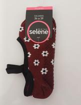 Meia Sapatilha Antiderrapante Pilates Selene (1 Par) REF 7700
