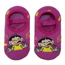 Meia Sapatilha Antiderrapante Turma da Mônica Infantil Oficial Menino Menina - Cia Da Meia Meia Sapatilha Antiderrapante Turma da Mônica Infantil Oficial Menino Menina - Cia Da Meia