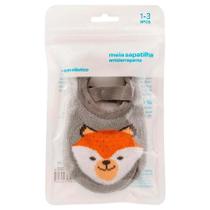 Meia Sapatilha Antideslizante Bebê Tamanho P M com Elástico Buba Meia Sapatilha Antideslizante Bebê Tamanho P M com Elástico Buba