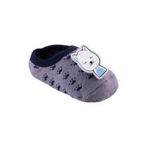 Meia Sapatilha Aplique Antiderrapante Menino Pimpolho 21 a25 Meia Sapatilha Aplique Antiderrapante Menino Pimpolho 21 a25