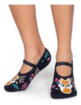 Meia Sapatilha Baby Puket Com Aplique Raposa - 15 A 18