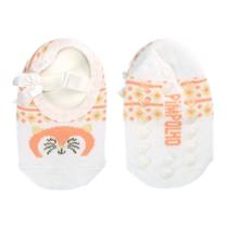 Meia Sapatilha Bebê Menina Tamanho 16 ao 20 - Pimpolho Baby