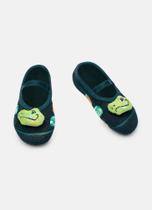 Meia Sapatilha Bebê Menino com Aplique de Led Dino Miami - Puket