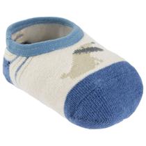 Meia Sapatilha Colorida Antiderrapante Pimpolho Tamanho 16-20 (6-12m) Menino Meia Sapatilha Colorida Antiderrapante Pimpolho Tamanho 16-20 (6-12m) Menino