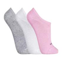 Meia Sapatilha Feminina Lupo Sport kit 3 Pares - 03271-089