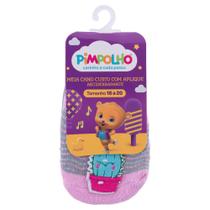 Meia Sapatilha Infantil Antiderrapante 16 ao 20 - Pimpolho