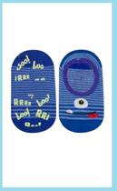 Meia Sapatilha Infantil Antiderrapante - Monstrinhos Menino Bebê