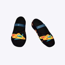 Meia Sapatilha Infantil Menino Antiderrapante Space Food Puket 010406217