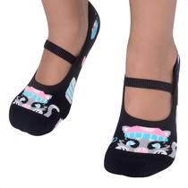 Meia Sapatilha Infantil Puket Antiderrapante Gatinha