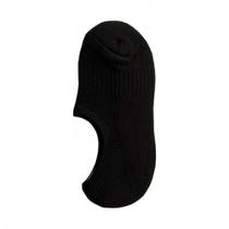 Meia Sapatilha Invisível Preta Basic+ com Silicone Antiderrapante