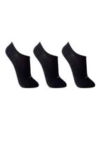 Meia Sapatilha Lupo Kit3 Sport Preto