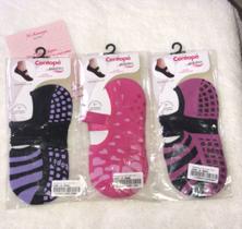 Meia Sapatilha Pilates Color - Centopé - 3 unidades Meia Sapatilha Pilates Color - Centopé - 3 unidades