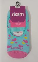 Meia Sapatilha Pilates Fitness Rikam -1 unidade