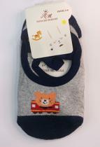 Meia Sapatilha Pilates Infantil menino com Estampas Antiderrapante han Meia Sapatilha Pilates Infantil menino com Estampas Antiderrapante han