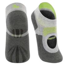 Meia Sapatilha Pilates Lupo Antiderrapante - Cinza e Verde Meia Sapatilha Pilates Lupo Antiderrapante - Cinza e Verde