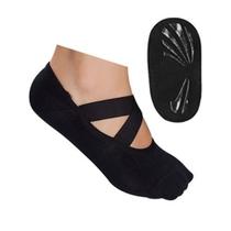 Meia Sapatilha Pilates Lupo com elástico - REF 4942 Meia Sapatilha Pilates Lupo com elástico - REF 4942