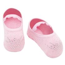 Meia Sapatilha Puket Infantil C/ Brilho Princesa Rosa Coroa Meia Sapatilha Puket Infantil C/ Brilho Princesa Rosa Coroa