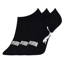 Meia Sapatilha Puma Preta Masculina Esportiva Conforto